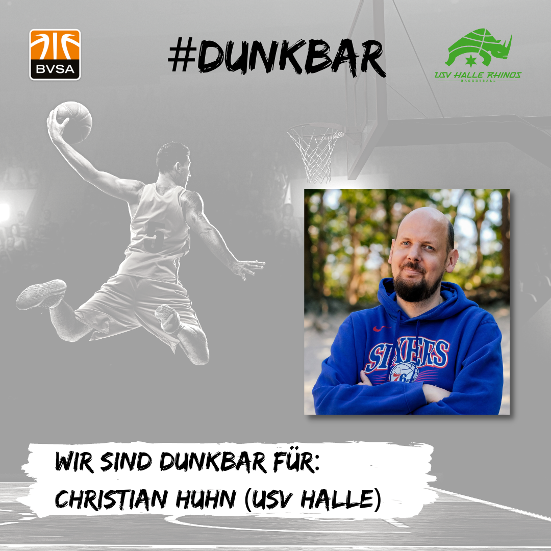 Nr 14 der #dunkbar-Reihe: Christian Huhn vom USV Halle