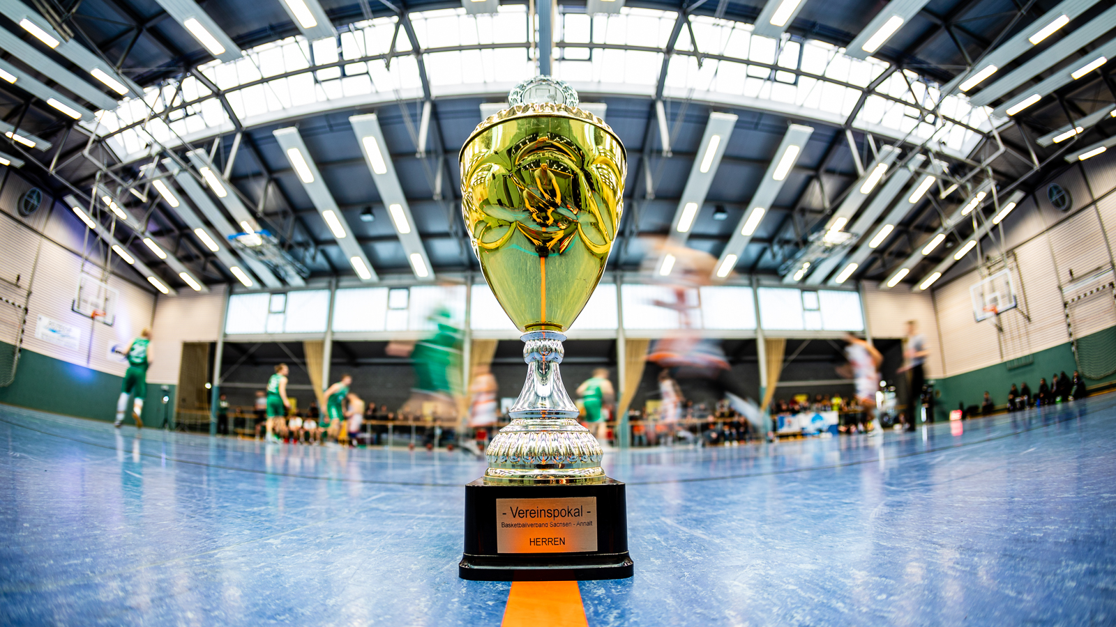 Das Landespokal-Finale 2023 der Damen & Herren wurde in der Bodelandhalle in Quedlinburg ausgetragen. // Foto: BVSA