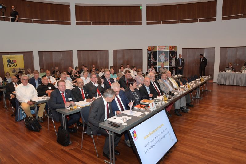 Plenum bei DBB Bundestag 2018 in Freiburg // Foto: Achim Keller